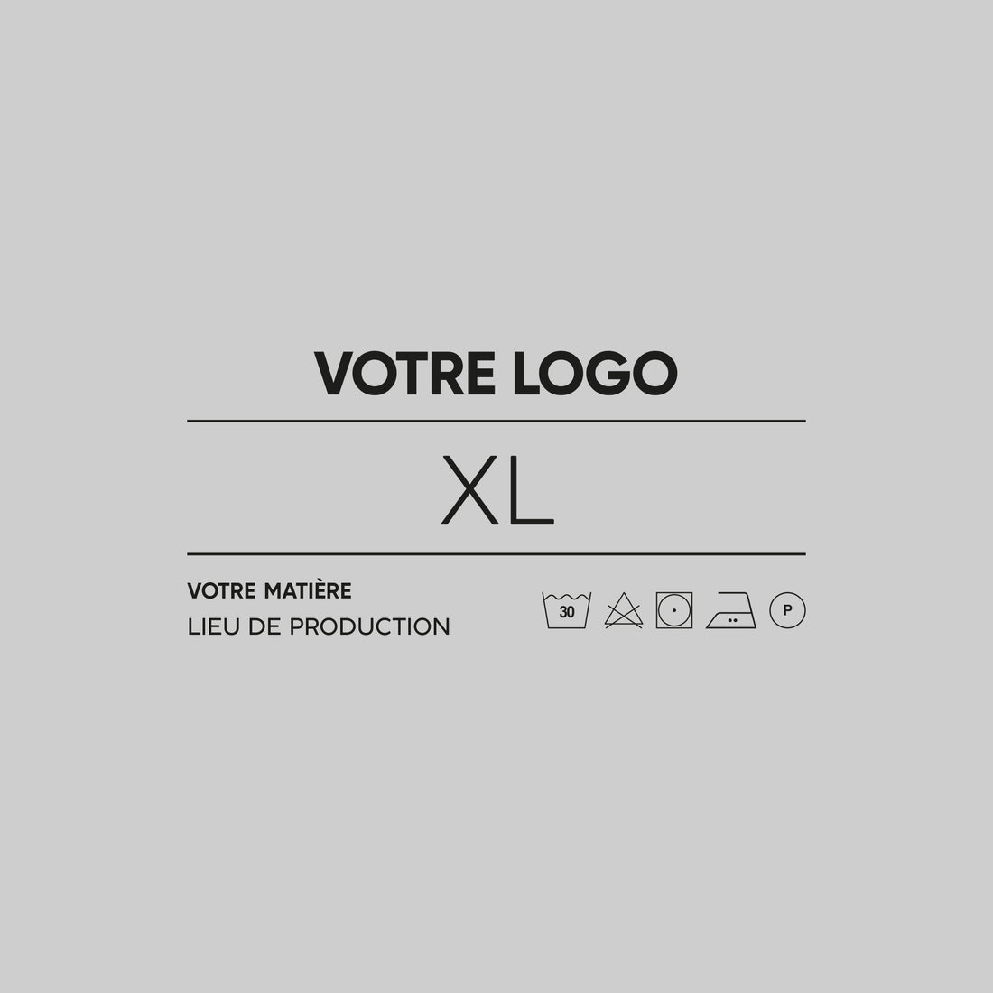 PACK 10 ÉTIQUETTES DTF TEXTILE À PRESSER (FORMAT 65MM)